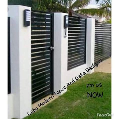 Cebu Modern Fence and Gate Design Services .